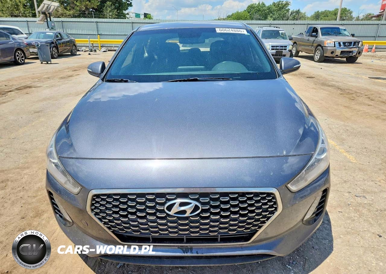 2018 Hyundai Elantra Gt Sport VIN:KMHH55LC6JU039429 - 5