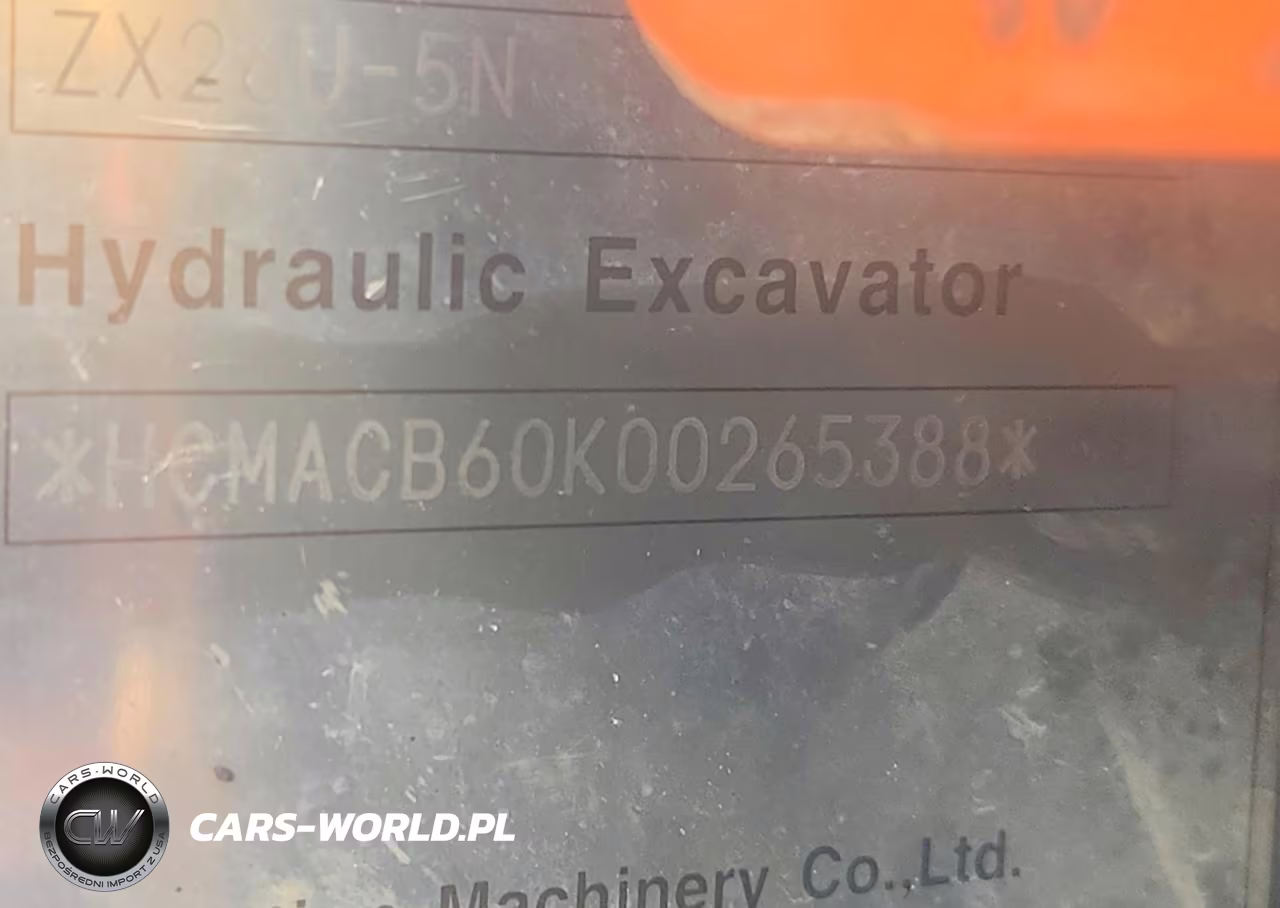 2020 Hitachi Zx26U-5N - Mini Excavator VIN:HCMACB60K00265388 - 10