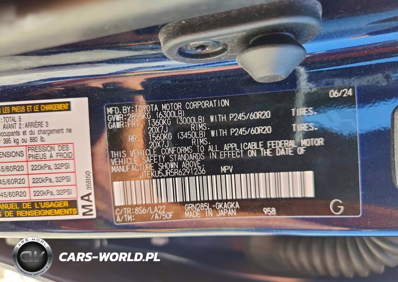 2024 Toyota 4Runner Limited VIN:JTEKU5JR5R6291236 - 13
