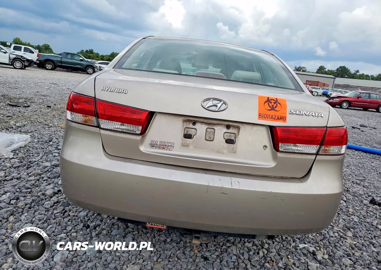 2007 Hyundai Sonata Gls VIN:5NPET46C17H192774 - 6