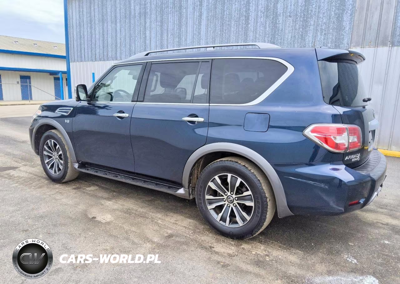 2020 Nissan Armada Sl VIN:JN8AY2ND6LX016515 - 2