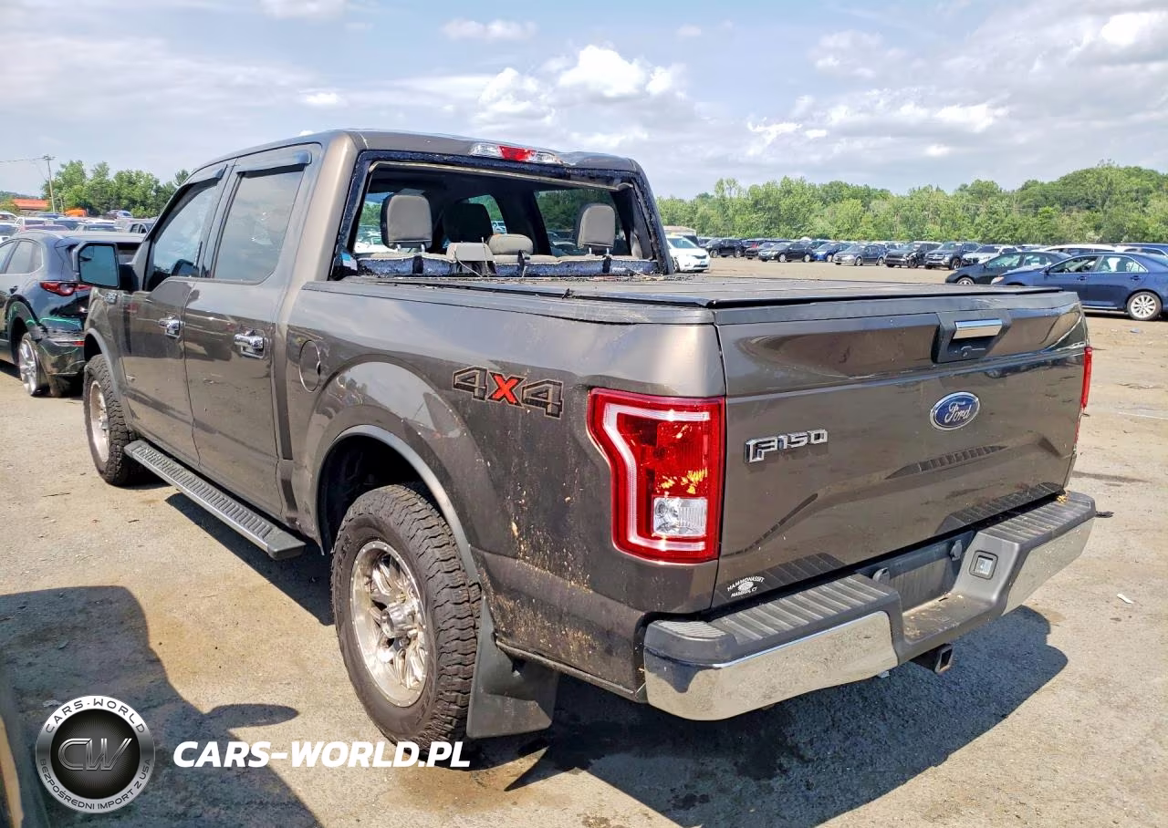 2017 Ford F150 Supercrew VIN:1FTEW1EP9HFB28522 - 2