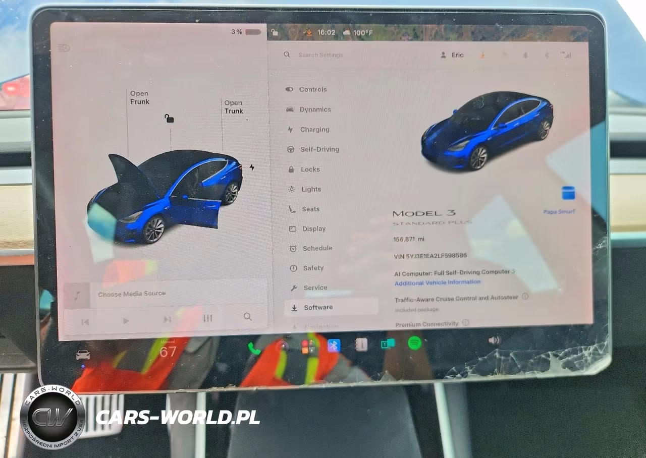 2020 Tesla Model 3 VIN:5YJ3E1EA2LF598586 - 9