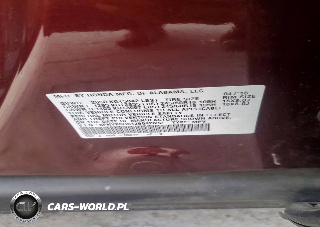 2018 Honda Pilot Exl VIN:5FNYF6H51JB042832 - 13
