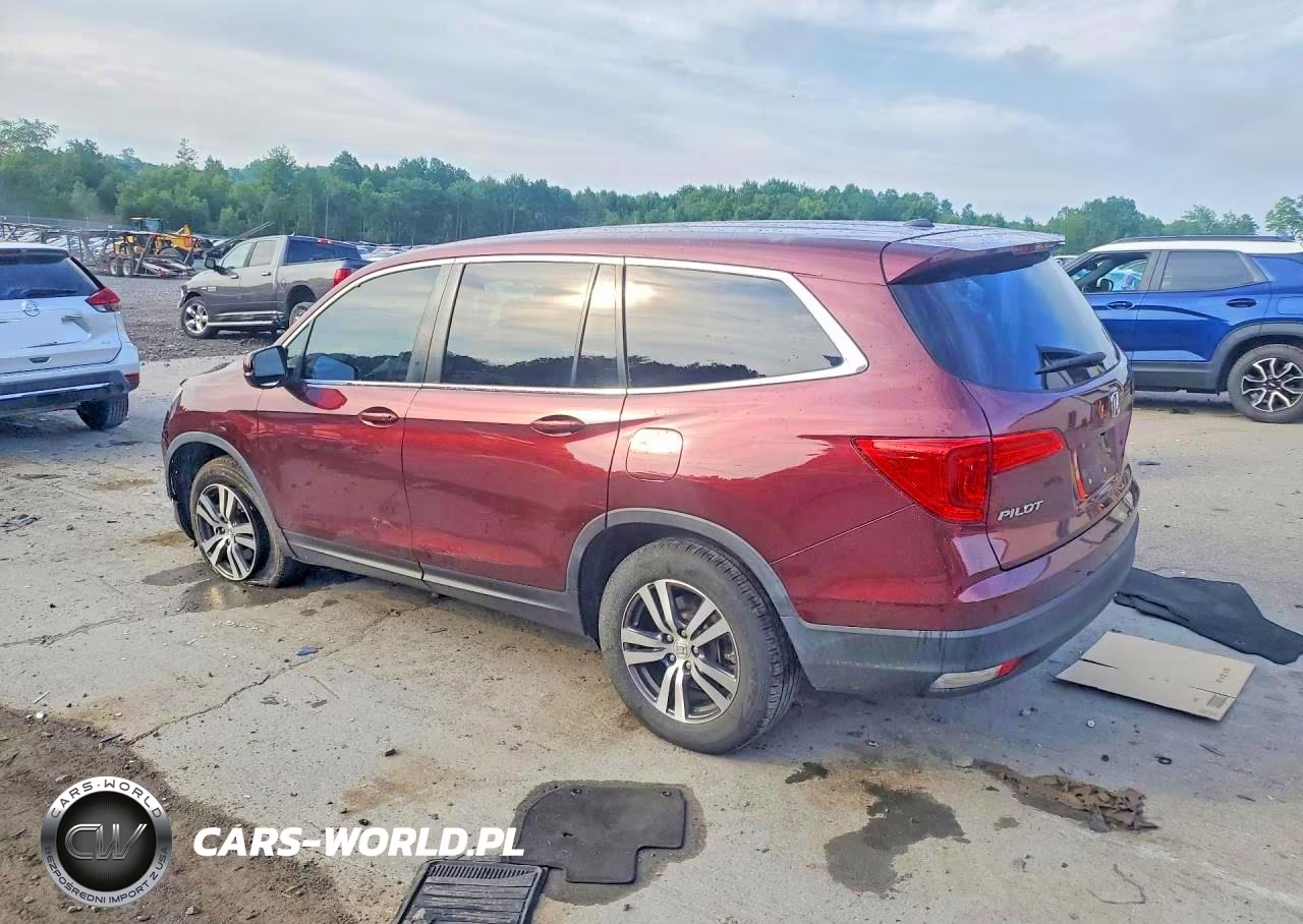 2018 Honda Pilot Exl VIN:5FNYF6H51JB042832 - 2