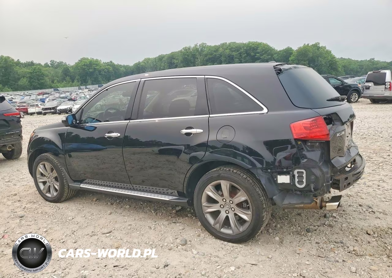 2011 Acura Mdx Advance VIN:2HNYD2H57BH545866 - 2