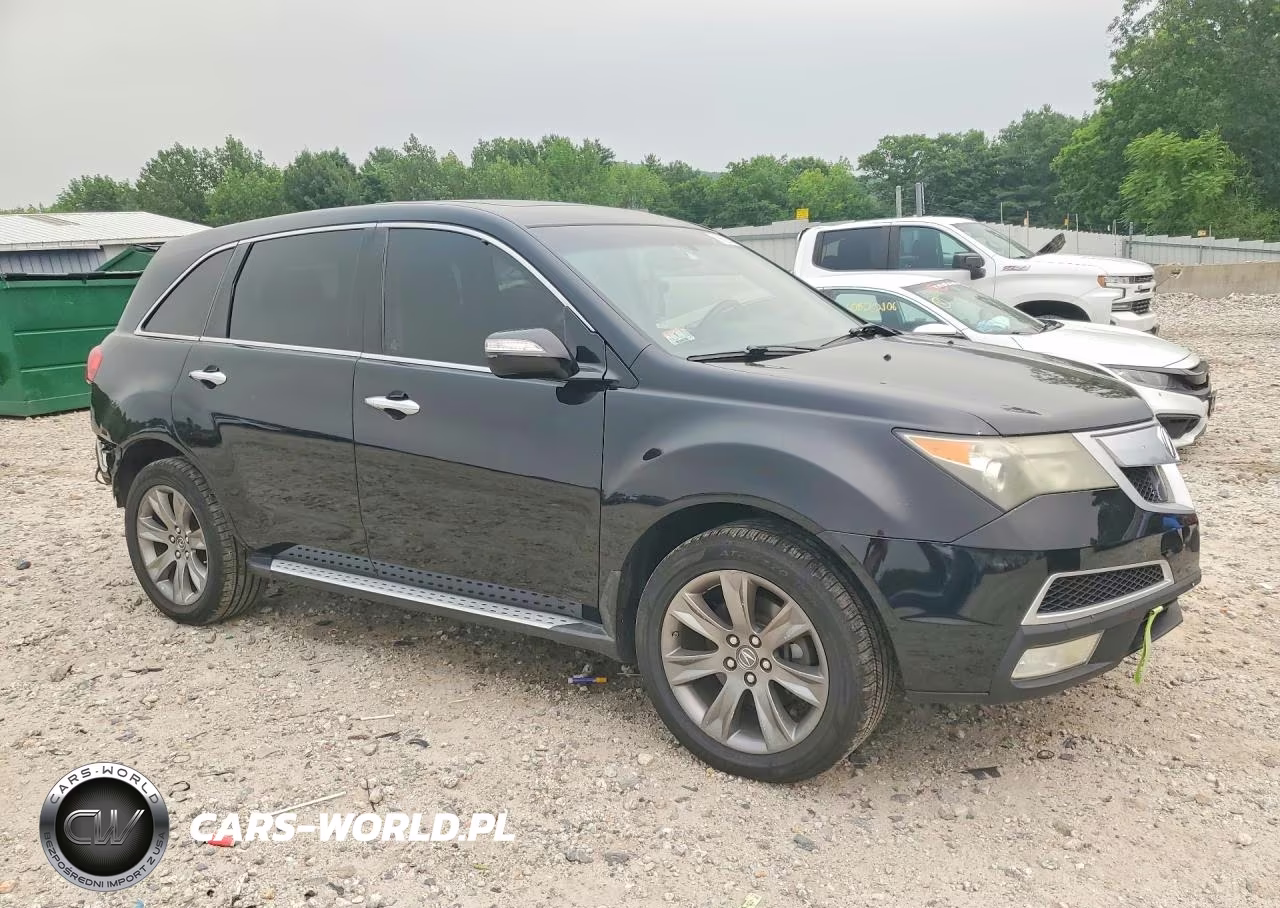 2011 Acura Mdx Advance VIN:2HNYD2H57BH545866 - 4