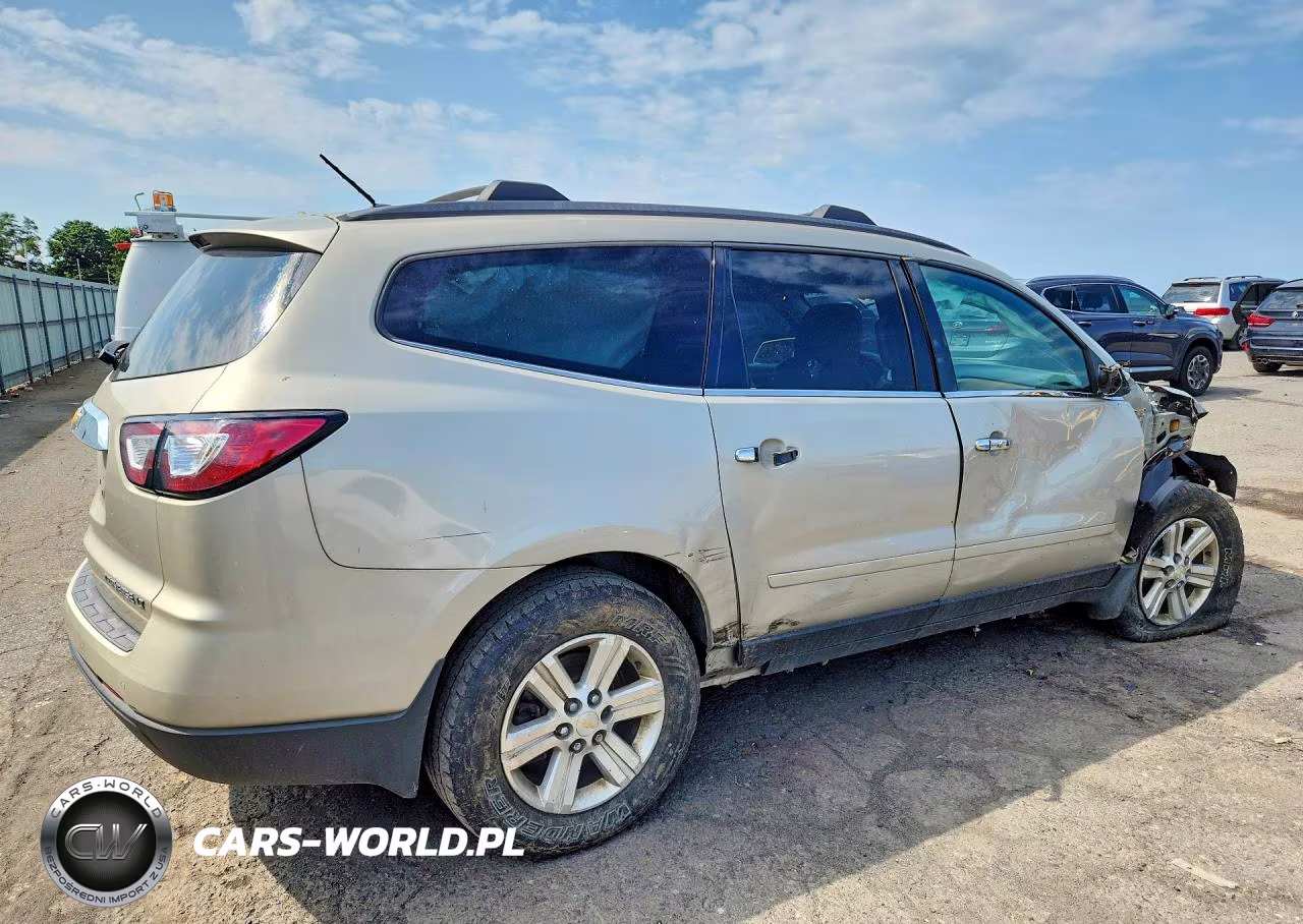 2014 Chevrolet Traverse Lt VIN:1GNKVHKD8EJ259675 - 3