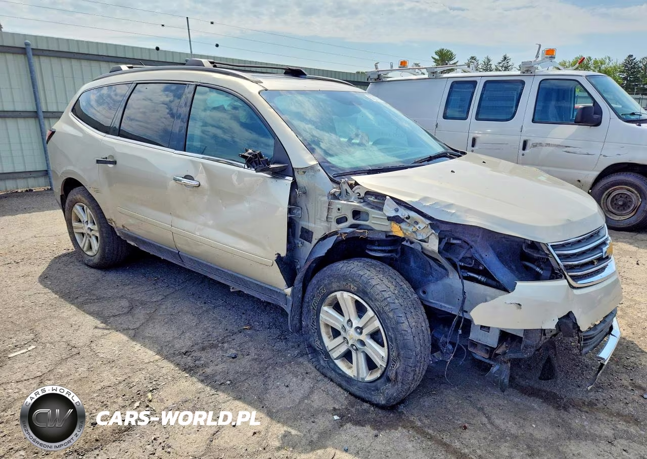 2014 Chevrolet Traverse Lt VIN:1GNKVHKD8EJ259675 - 4