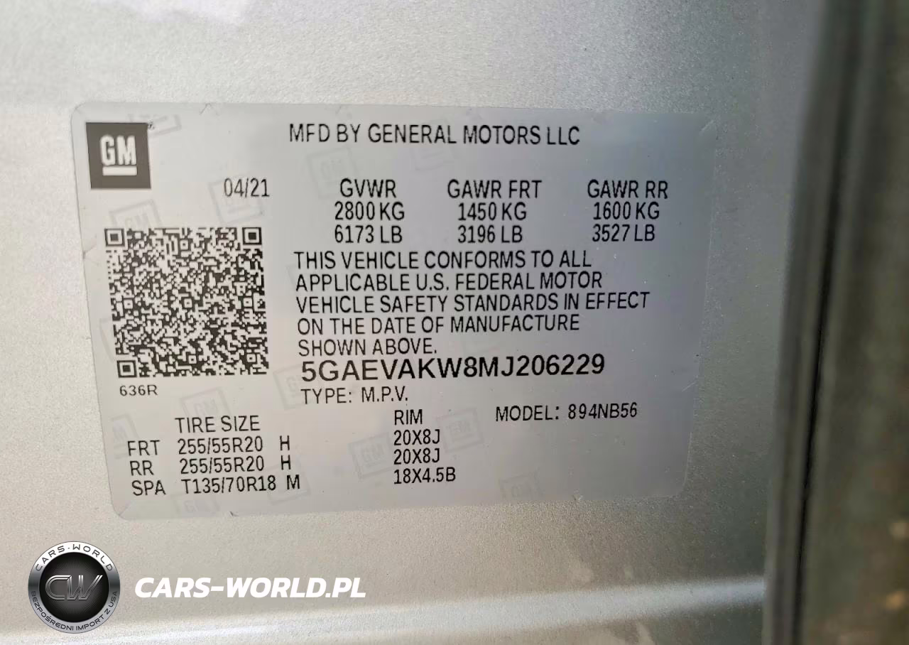 2021 Buick Enclave Essence VIN:5GAEVAKW8MJ206229 - 14