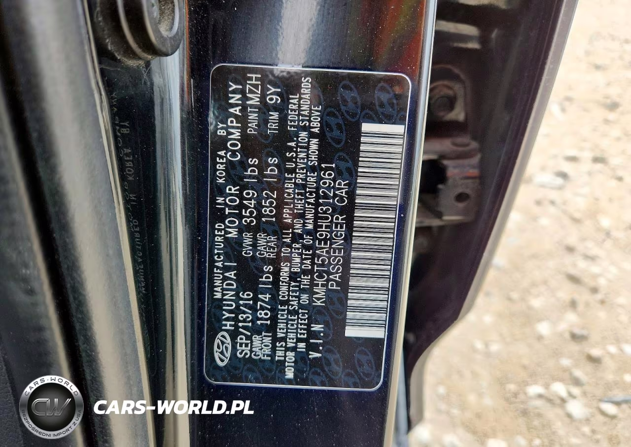 2017 Hyundai Accent Se VIN:KMHCT5AE9HU312961 - 13