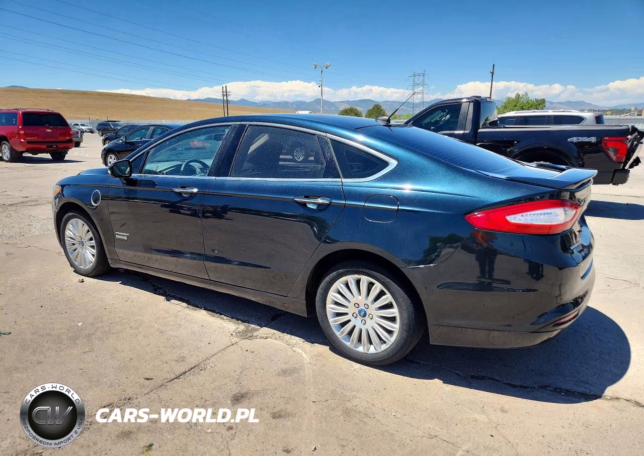 2014 Ford Fusion Titanium Phev VIN:3FA6P0SU7ER136094 - 2