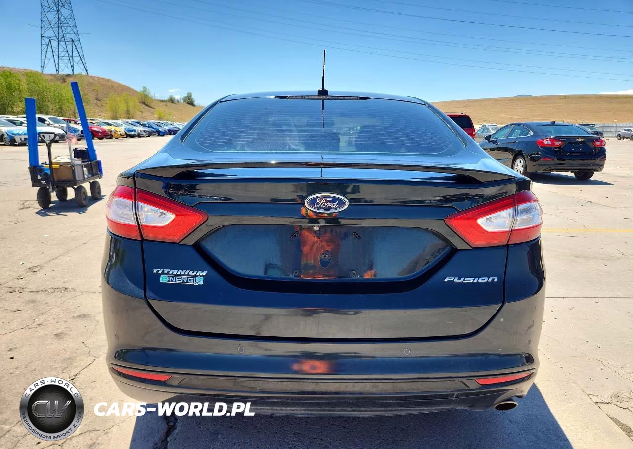 2014 Ford Fusion Titanium Phev VIN:3FA6P0SU7ER136094 - 6