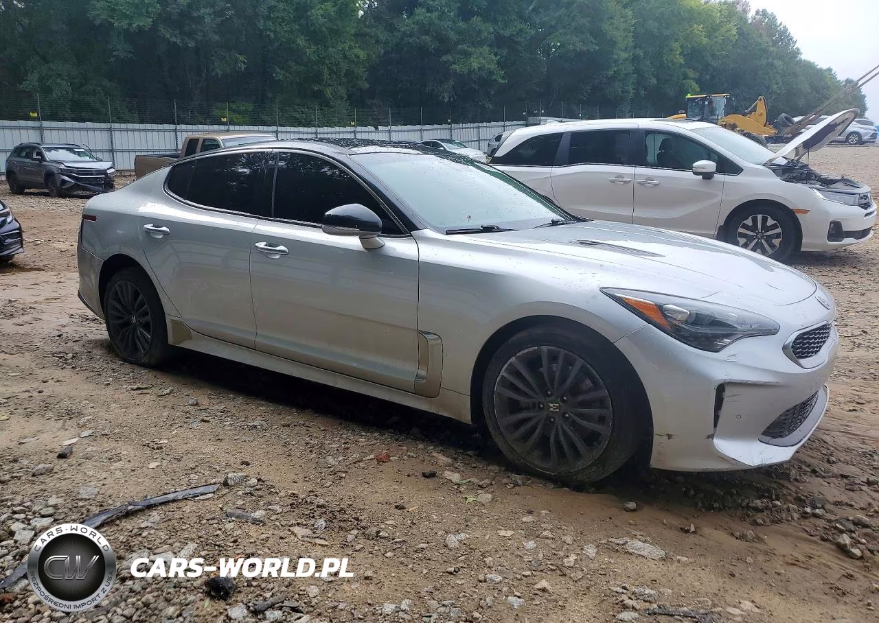 2018 Kia Stinger VIN:KNAE25LA2J6017489 - 4