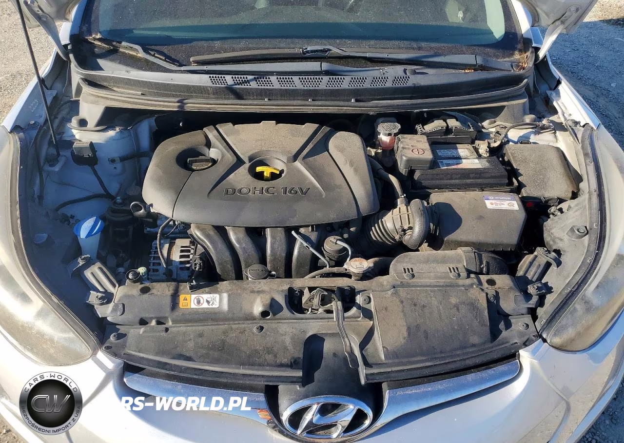 2014 Hyundai Elantra Limited VIN:KMHDH4AE2EU107512 - 11