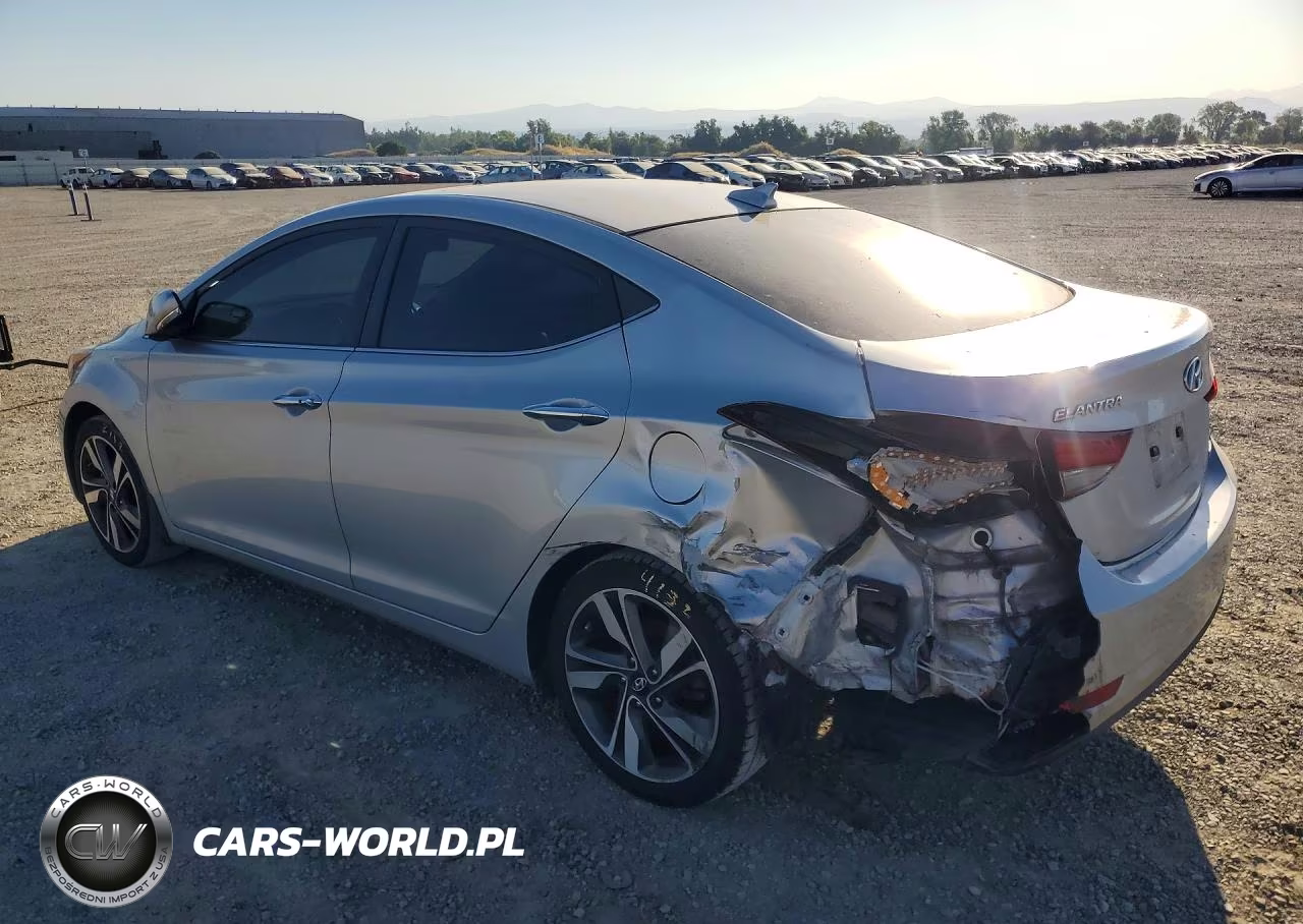 2014 Hyundai Elantra Limited VIN:KMHDH4AE2EU107512 - 2
