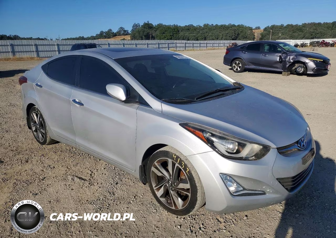 2014 Hyundai Elantra Limited VIN:KMHDH4AE2EU107512 - 4