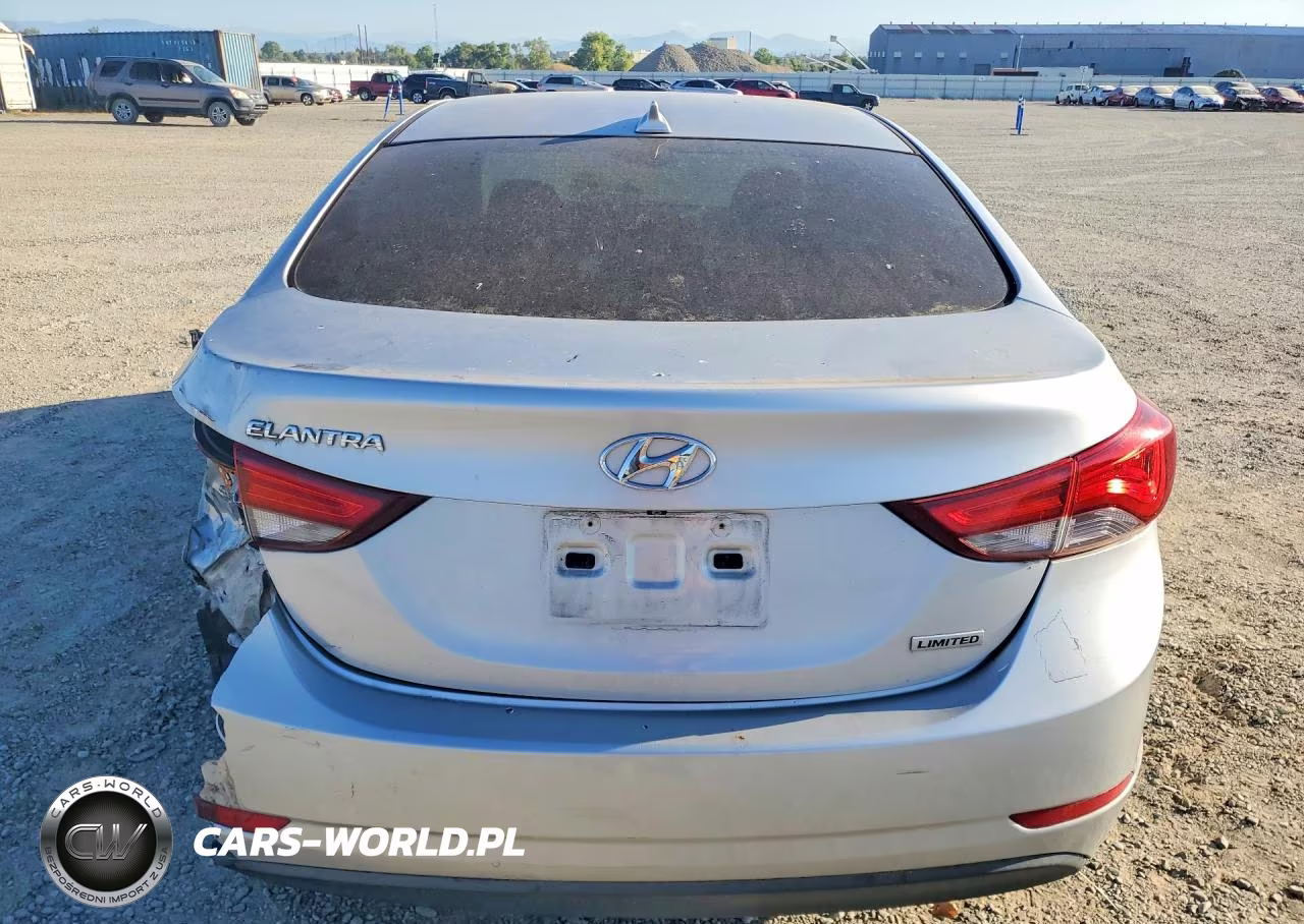2014 Hyundai Elantra Limited VIN:KMHDH4AE2EU107512 - 6