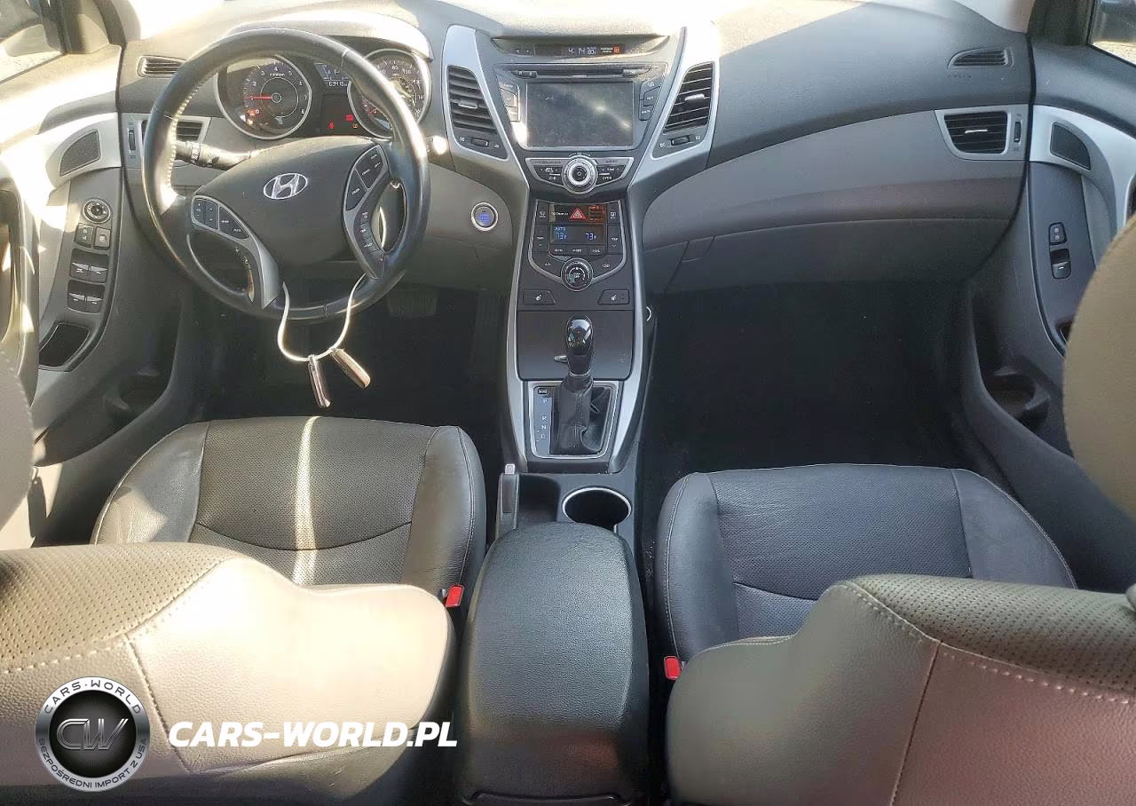 2014 Hyundai Elantra Limited VIN:KMHDH4AE2EU107512 - 8