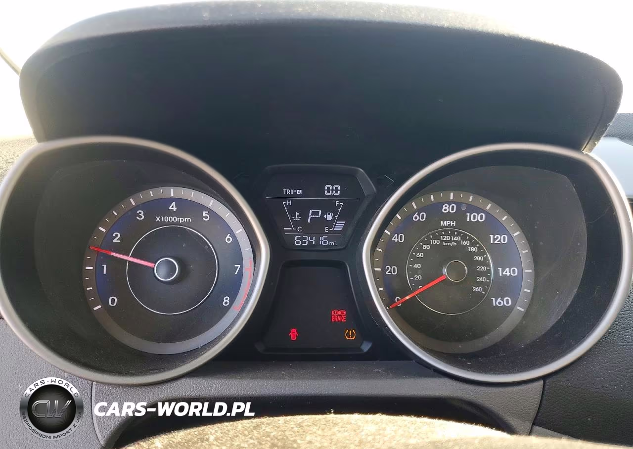 2014 Hyundai Elantra Limited VIN:KMHDH4AE2EU107512 - 9