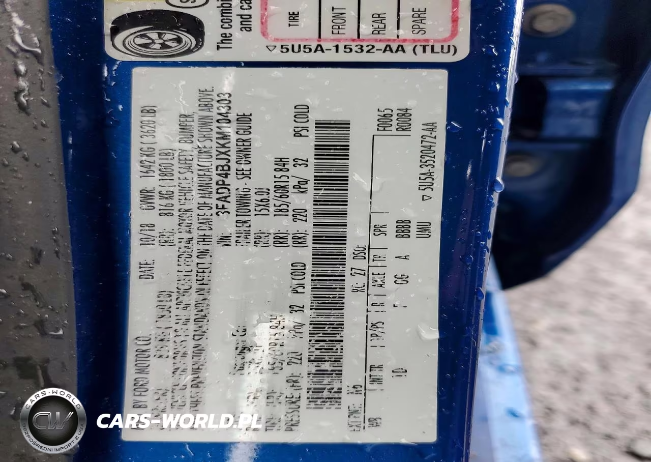 2019 Ford Fiesta Se VIN:3FADP4BJXKM104303 - 12