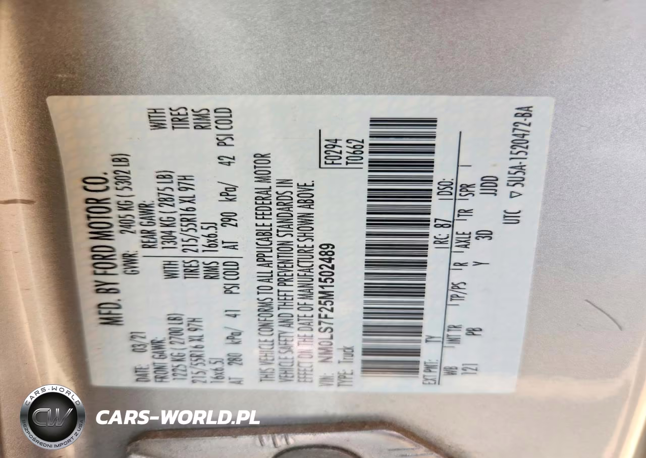 2021 Ford Transit Connect Xlt VIN:NM0LS7F25M1502489 - 13