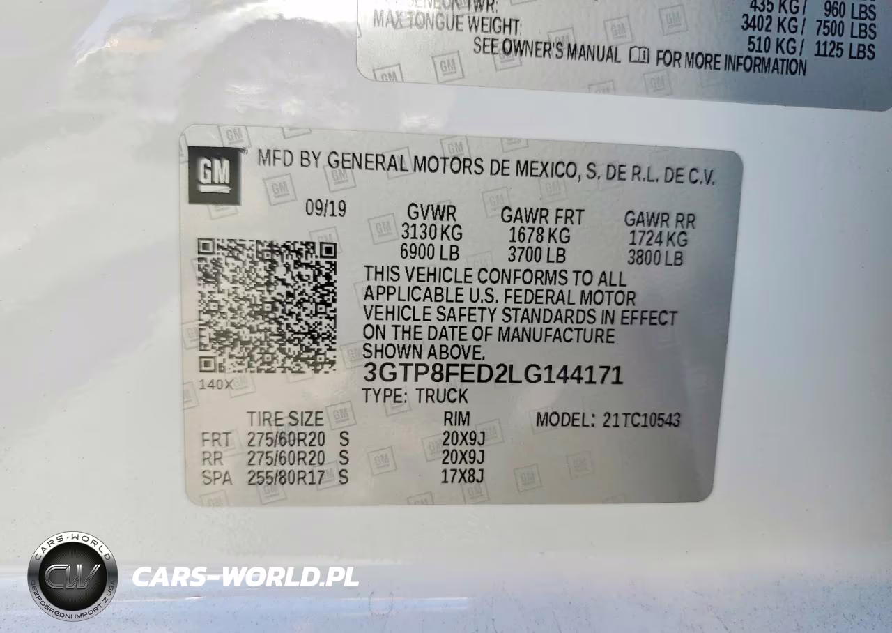 2020 GMC Sierra C1500 Denali VIN:3GTP8FED2LG144171 - 12