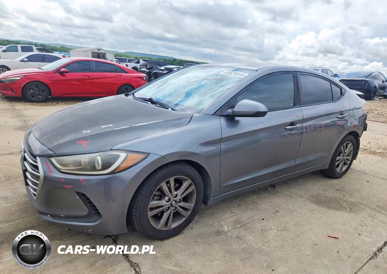 2018 Hyundai Elantra Sel VIN:5NPD84LF9JH368330 - 1
