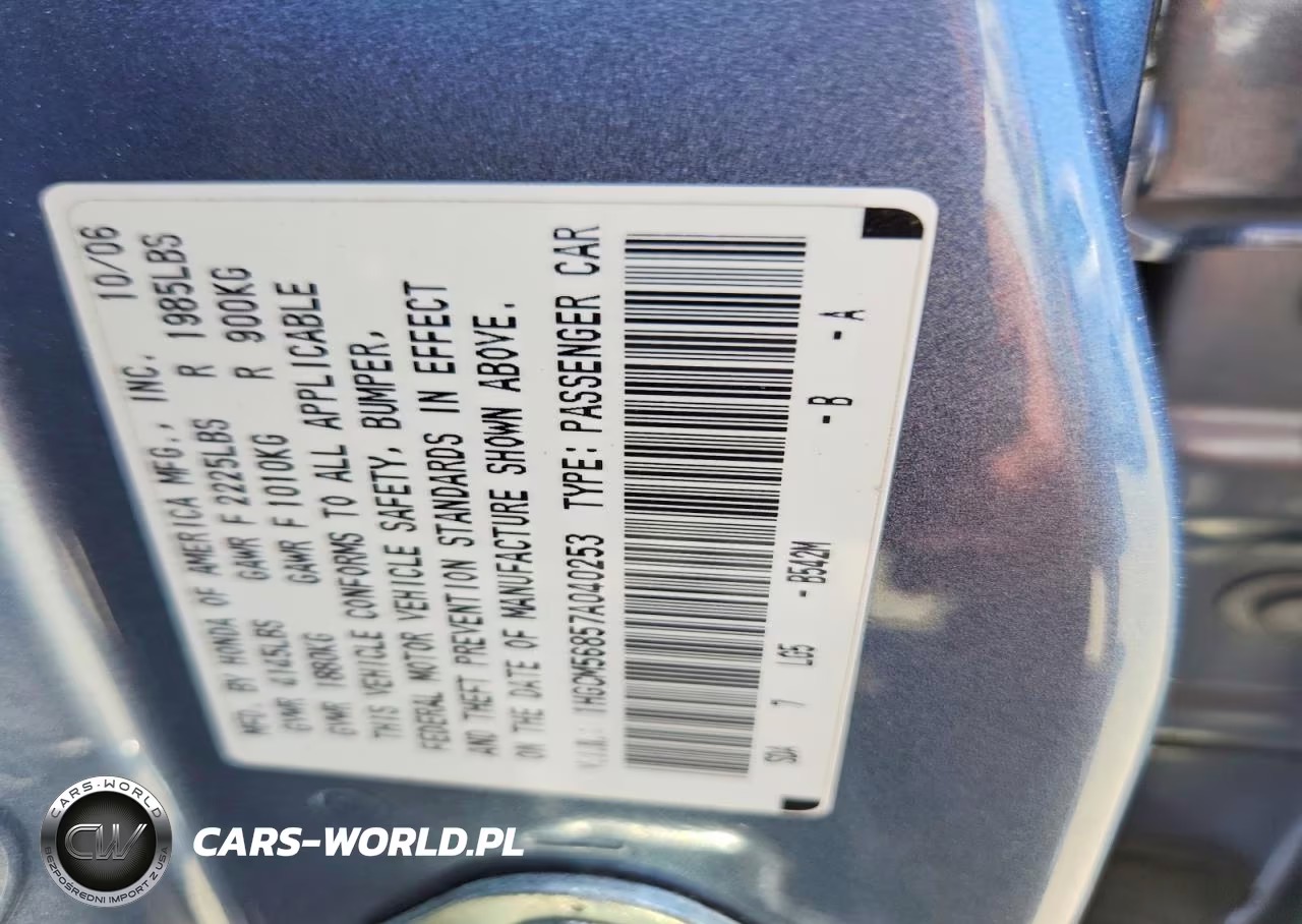 2007 Honda Accord Ex VIN:1HGCM56857A040253 - 12