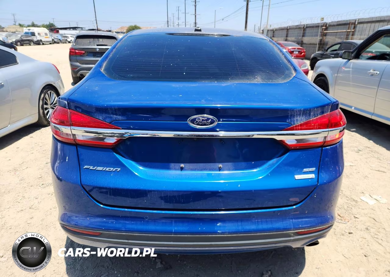 2017 Ford Fusion Se VIN:3FA6P0HD9HR313742 - 6