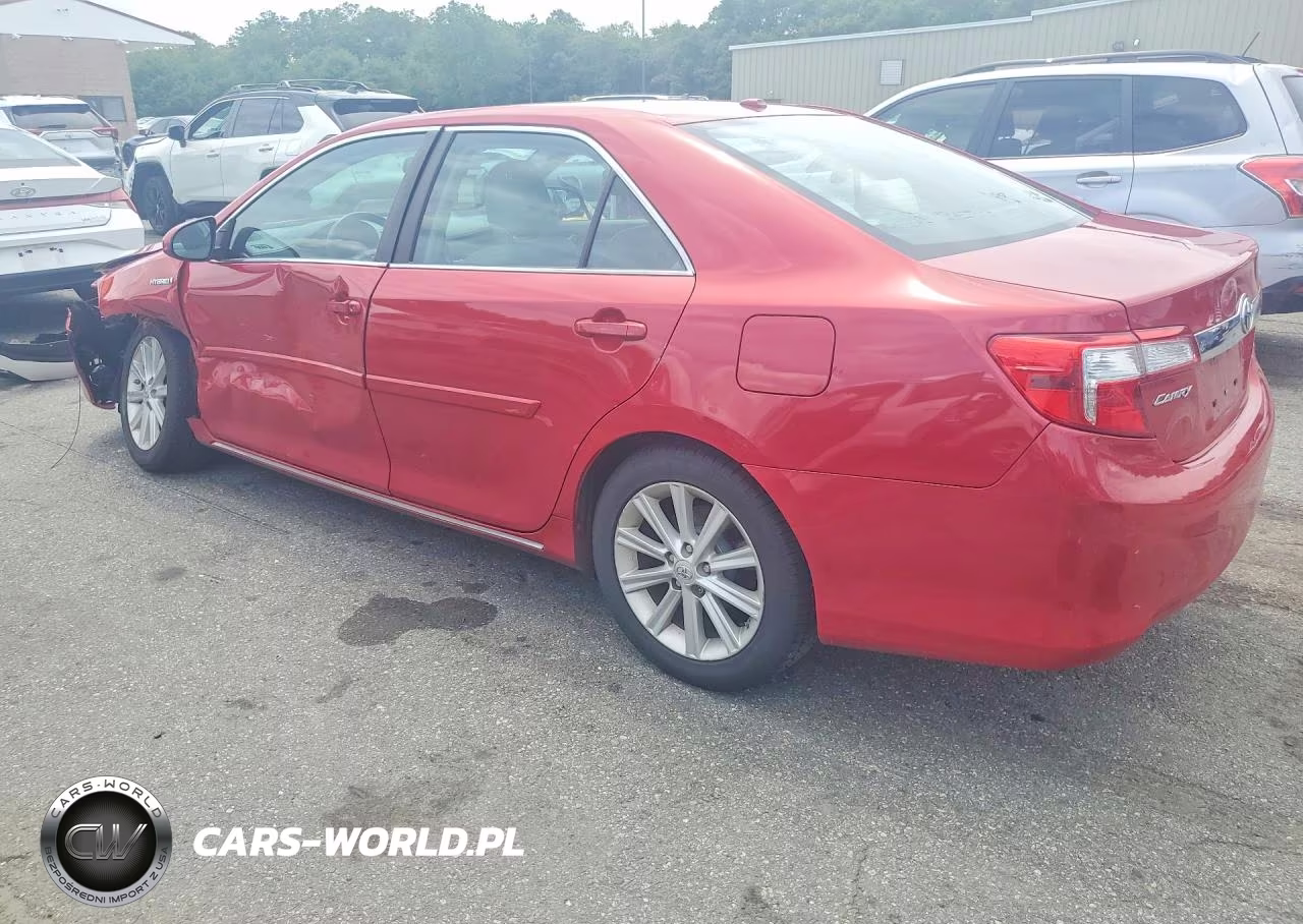 2014 Toyota Camry Hybrid Xle VIN:4T1BD1FK1EU125791 - 2