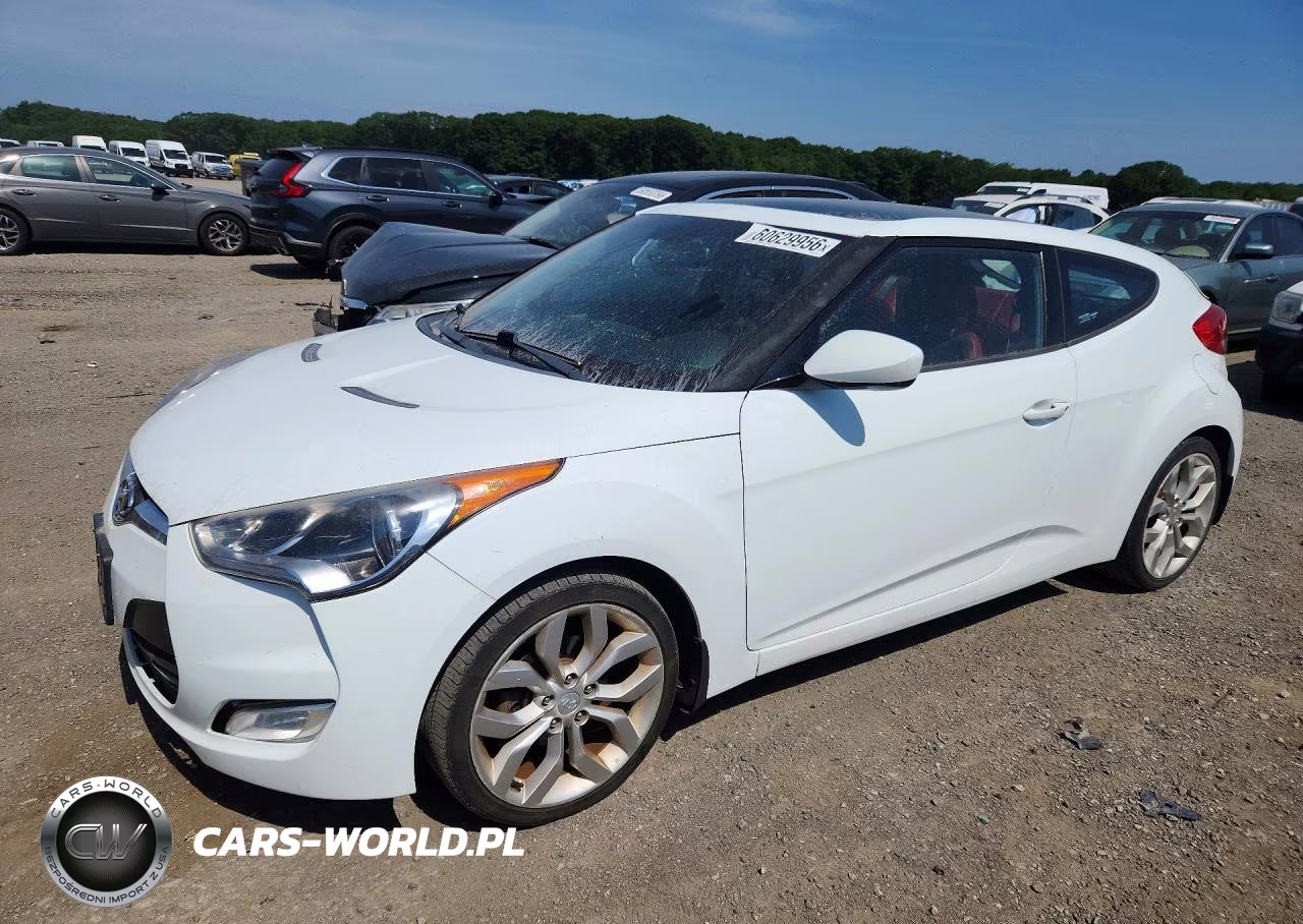2013 Hyundai Veloster Base VIN:KMHTC6AD0DU173519 - 1