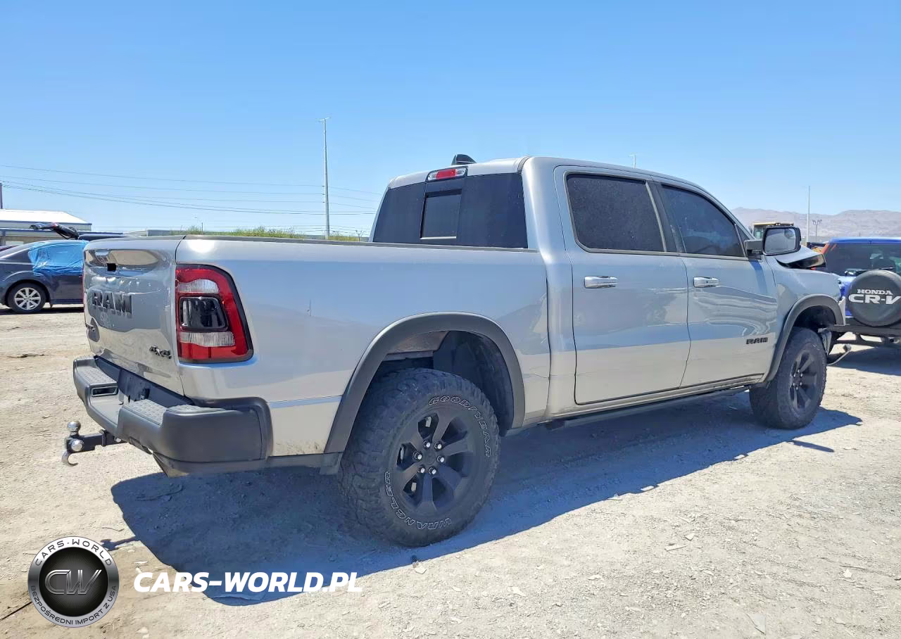 2022 Ram 1500 Rebel VIN:1C6SRFLT6NN303387 - 3