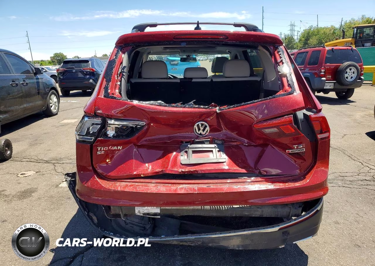 2018 Volkswagen Tiguan Se VIN:3VV2B7AX1JM130392 - 6