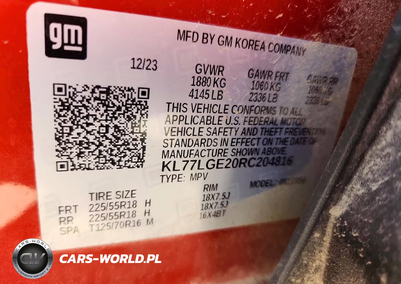 2024 Chevrolet Trax 1Rs VIN:KL77LGE20RC204816 - 14