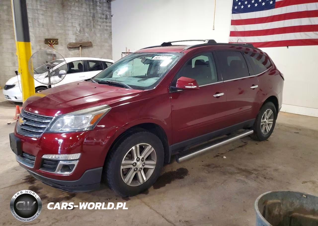 2015 Chevrolet Traverse Lt VIN:1GNKVGKD9FJ356721 - 1