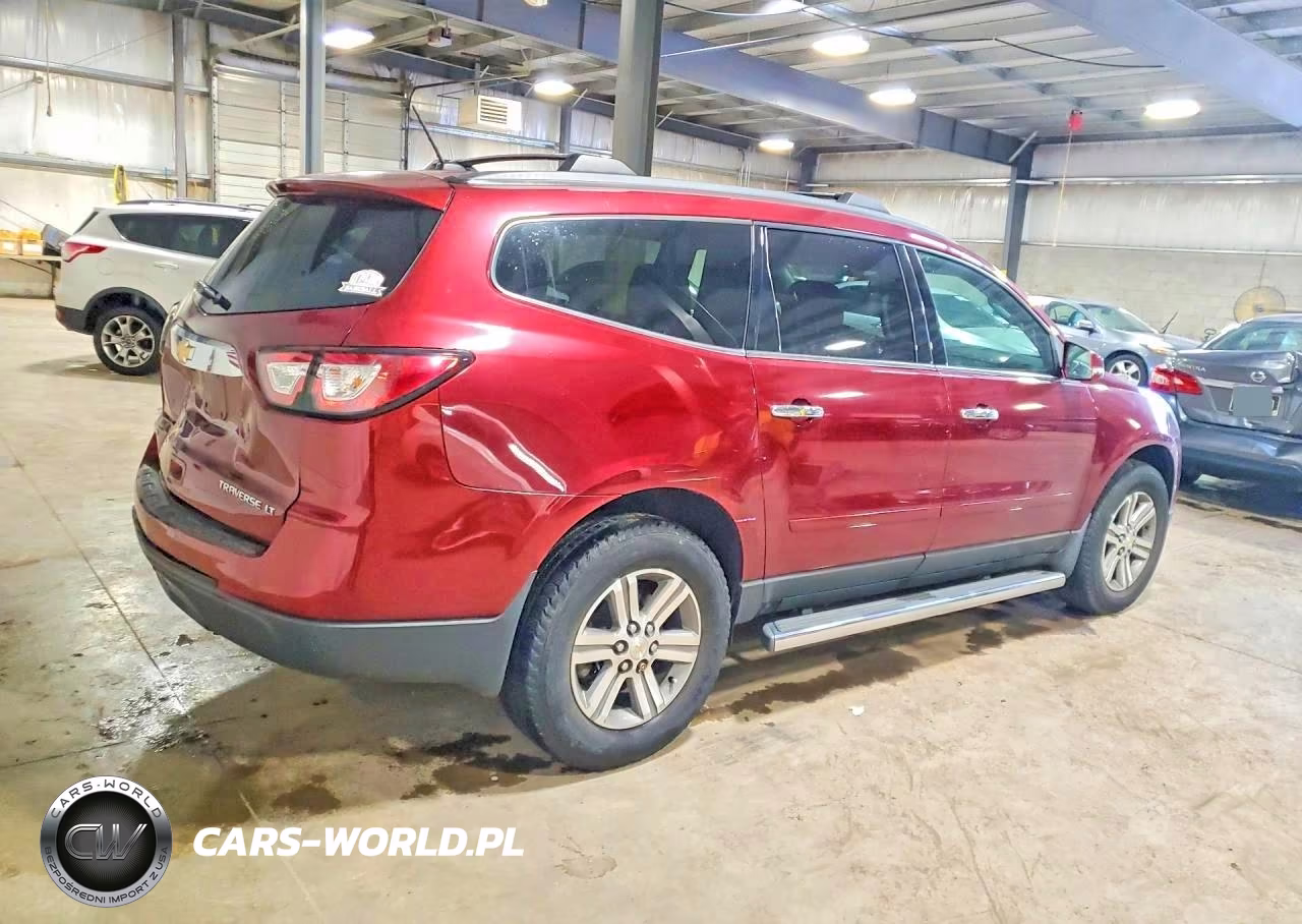 2015 Chevrolet Traverse Lt VIN:1GNKVGKD9FJ356721 - 3