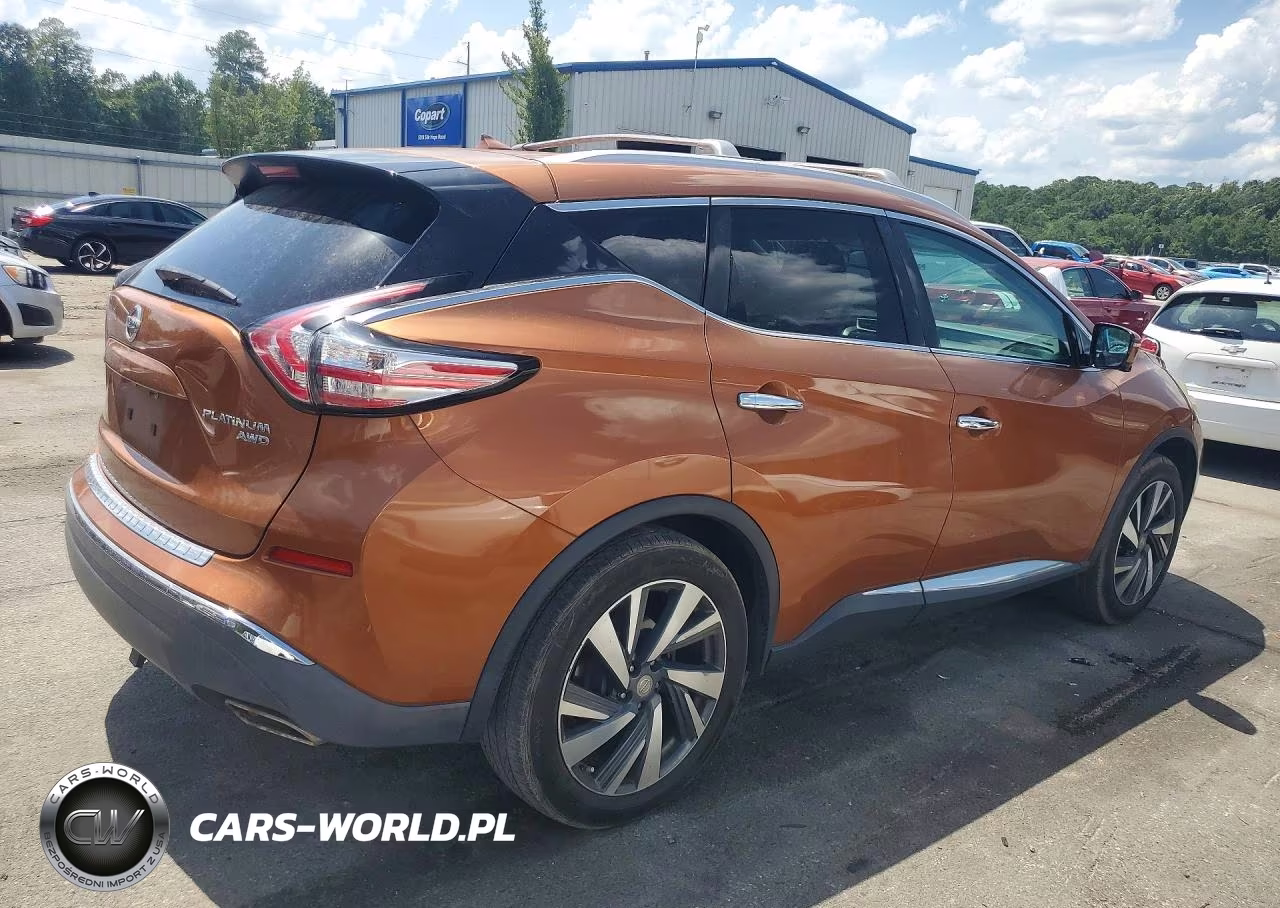 2015 Nissan Murano Platinum VIN:5N1AZ2MH1FN233012 - 3