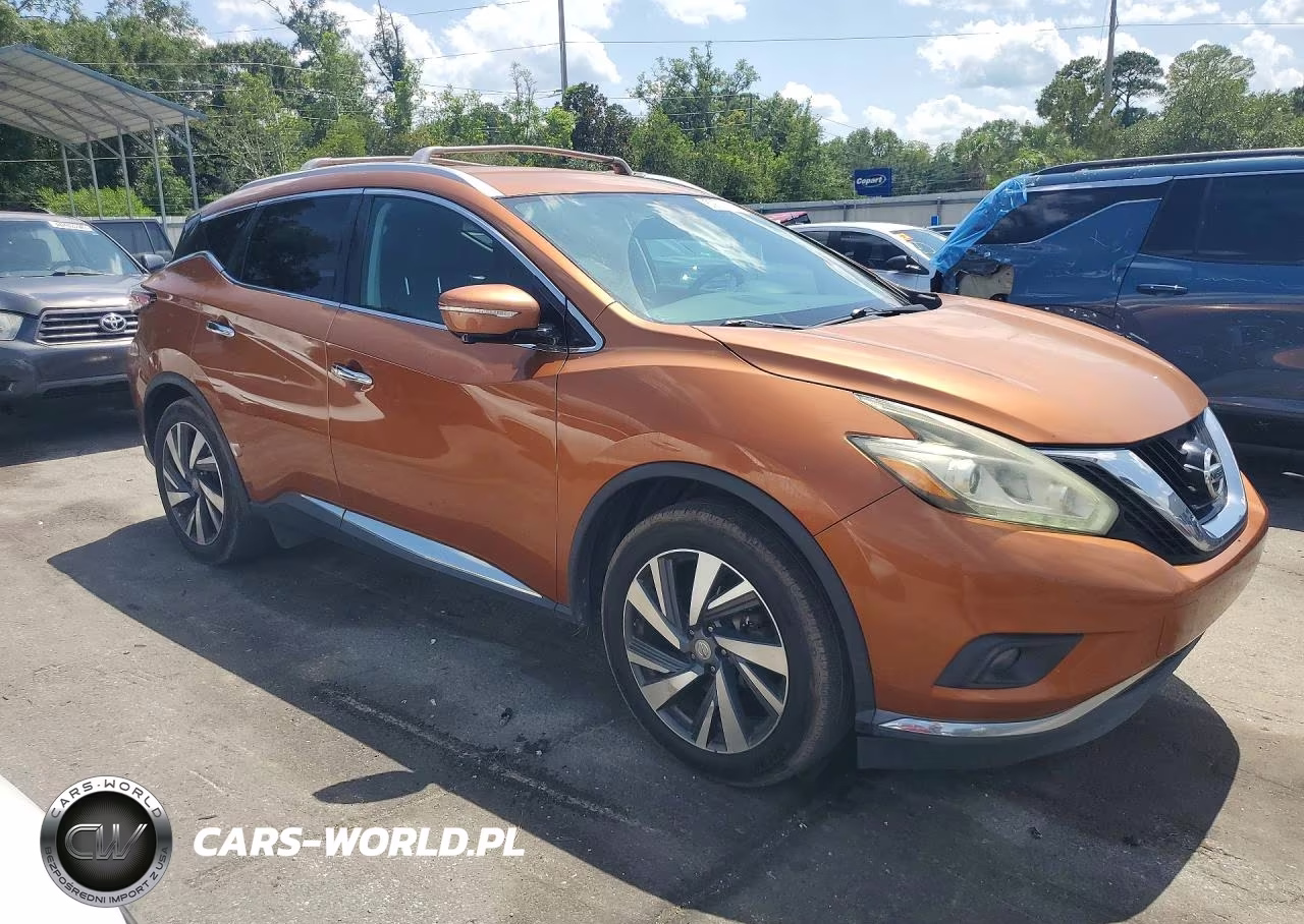 2015 Nissan Murano Platinum VIN:5N1AZ2MH1FN233012 - 4