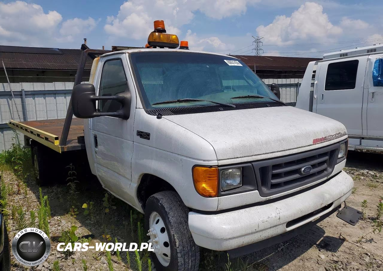2005 Ford Econoline E450 Super Duty Cutaway Van VIN:1FDXE45S45HB19501 - 4