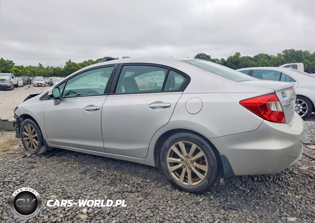 2012 Honda Civic Ex VIN:2HGFB2F8XCH568139 - 2