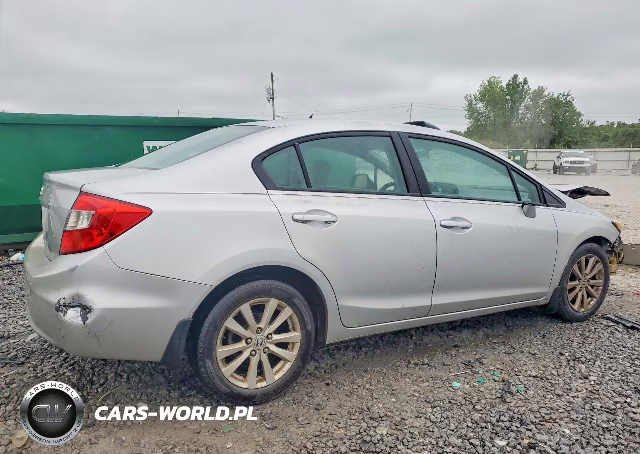 2012 Honda Civic Ex VIN:2HGFB2F8XCH568139 - 3