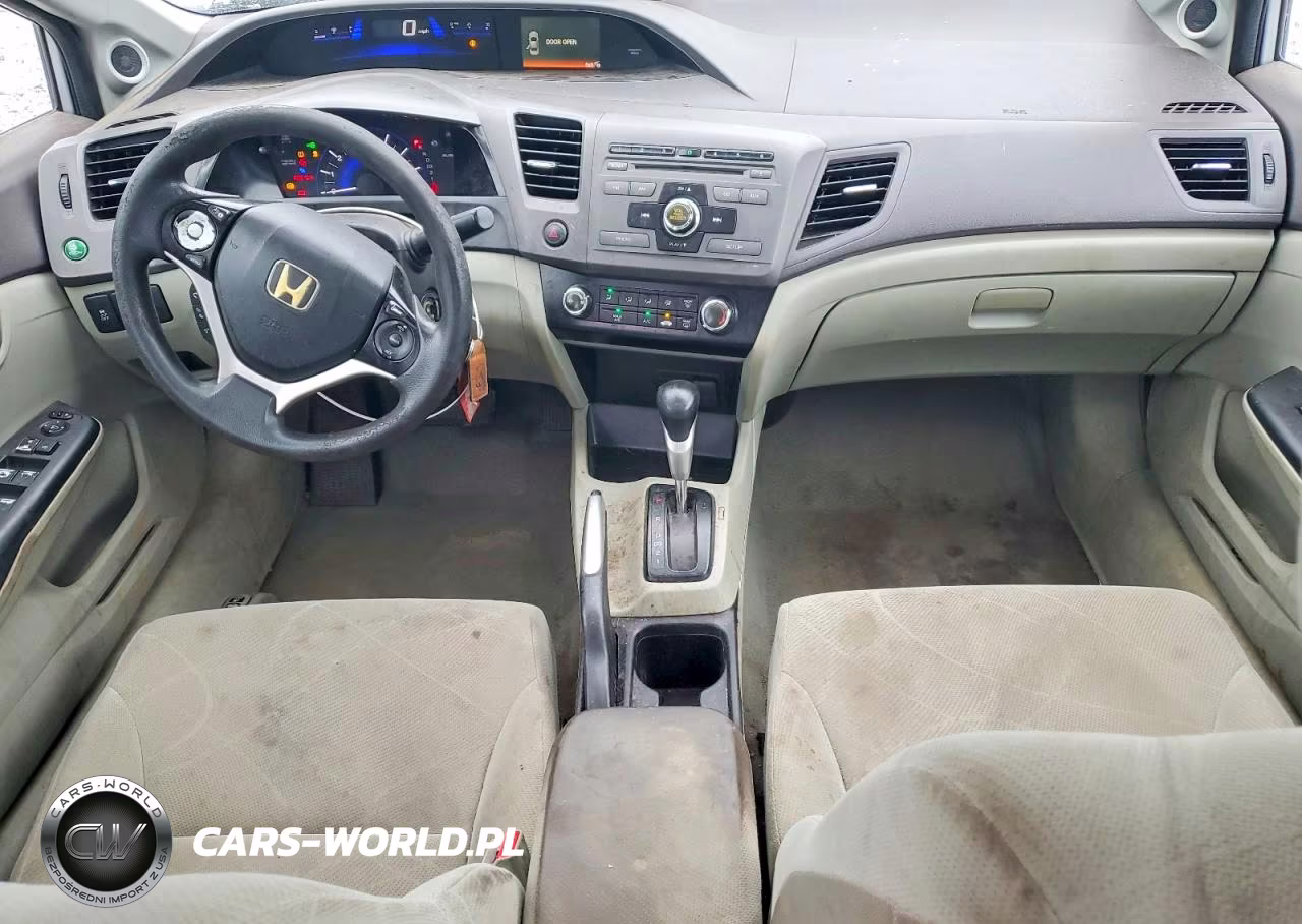 2012 Honda Civic Ex VIN:2HGFB2F8XCH568139 - 8