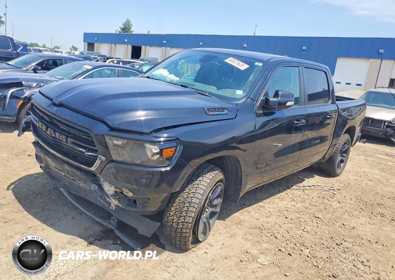 2021 Ram 1500 Big Horn-Lone Star VIN:1C6SRFFT1MN600884 - 1