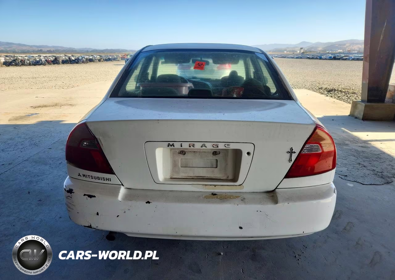 2000 Mitsubishi Mirage De VIN:JA3AY26C2YU058558 - 6
