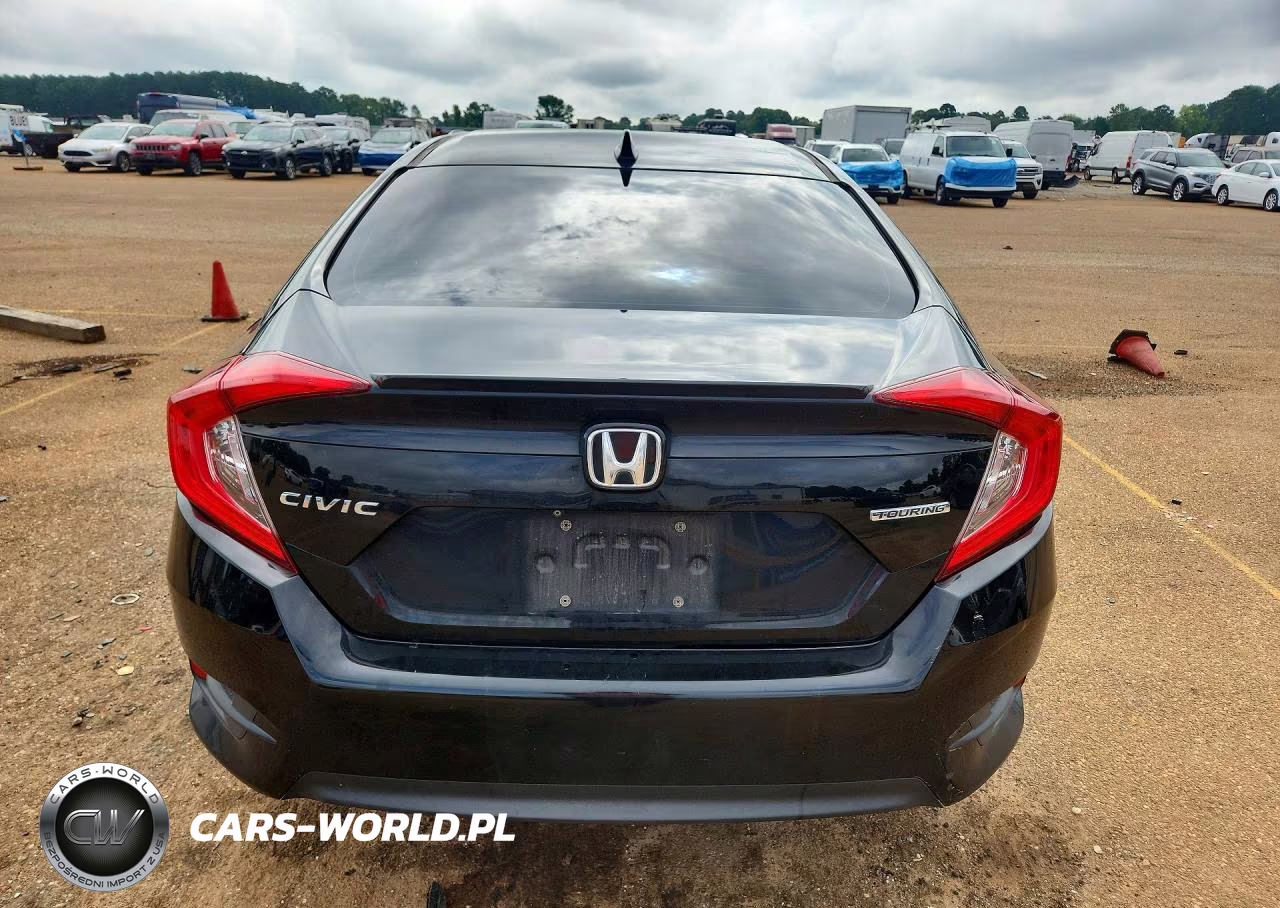 2017 Honda Civic Touring VIN:19XFC1F9XHE000555 - 6