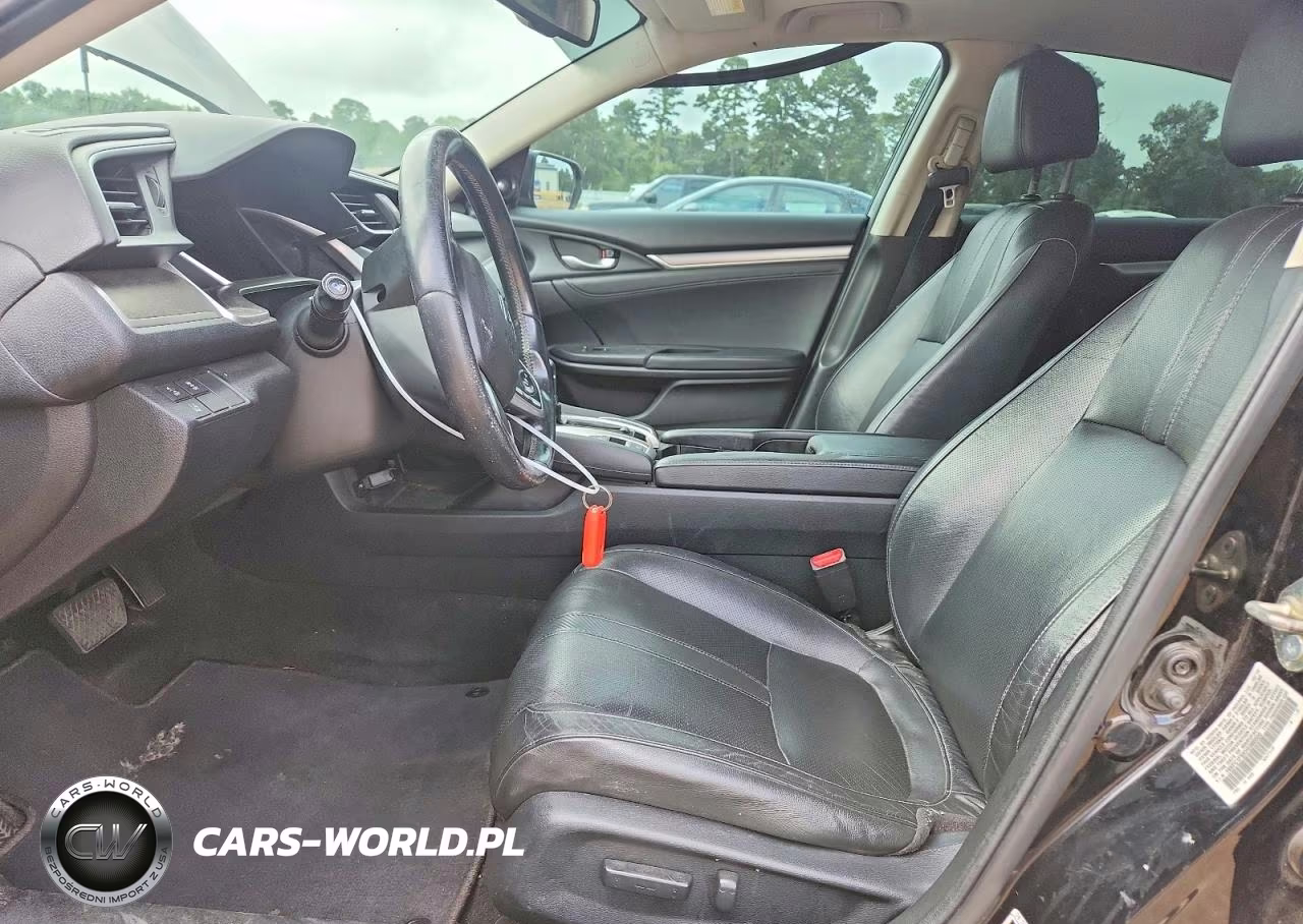 2017 Honda Civic Touring VIN:19XFC1F9XHE000555 - 7