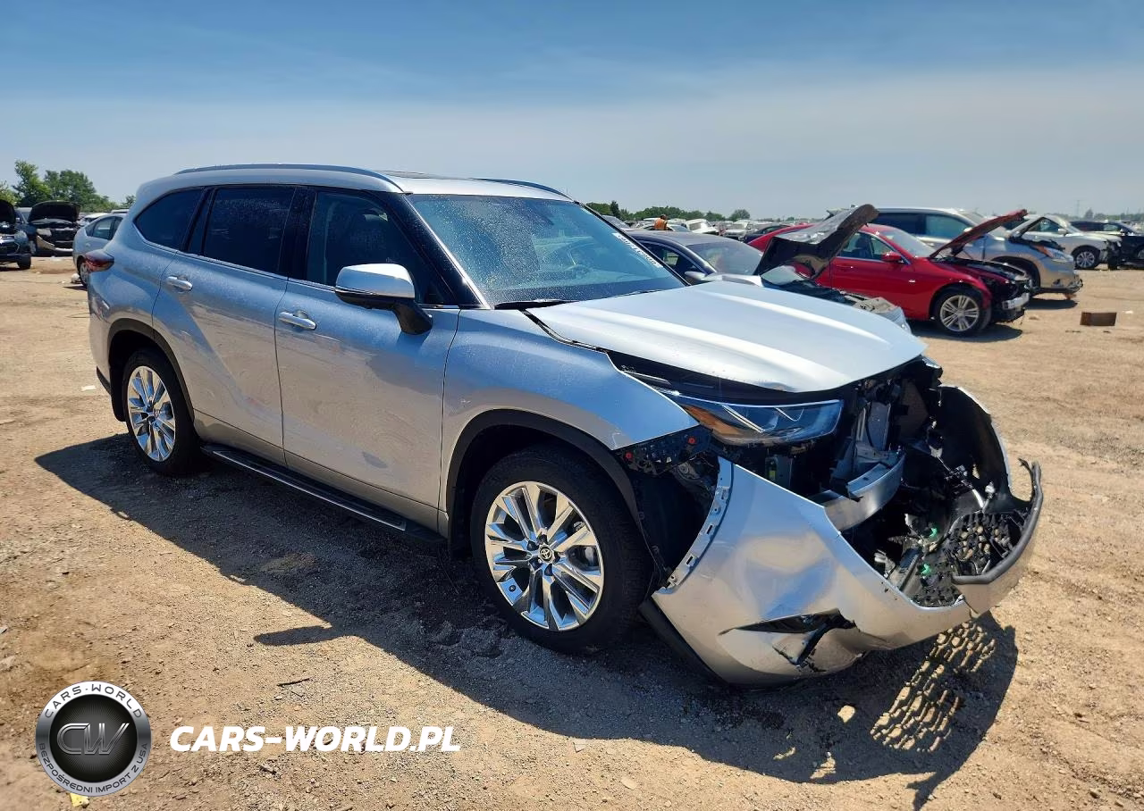 2024 Toyota Highlander Limited VIN:5TDKDRBH3RS541588 - 4