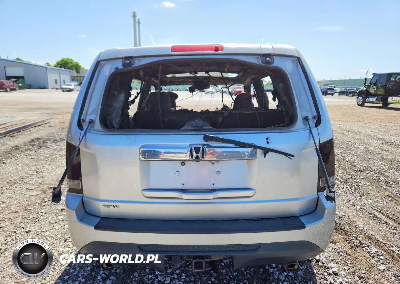 2012 Honda Pilot Exl VIN:5FNYF3H64CB026103 - 6