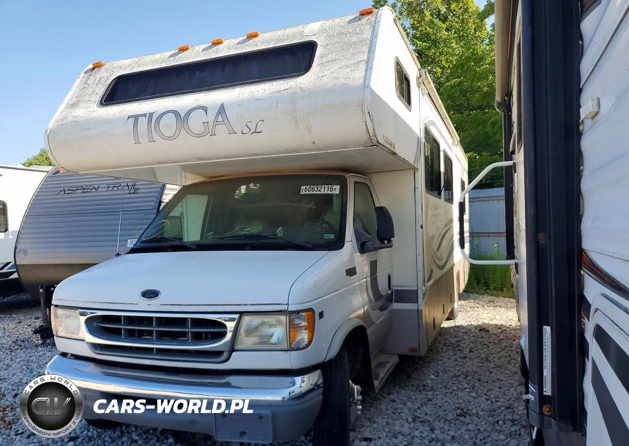 2000 Fleetwood Tioga Rv VIN:1FDXE45S8YHB57317 - 2